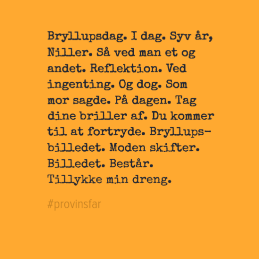 Bryllupsdag