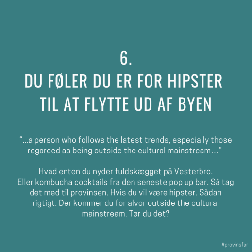 6. Hipster